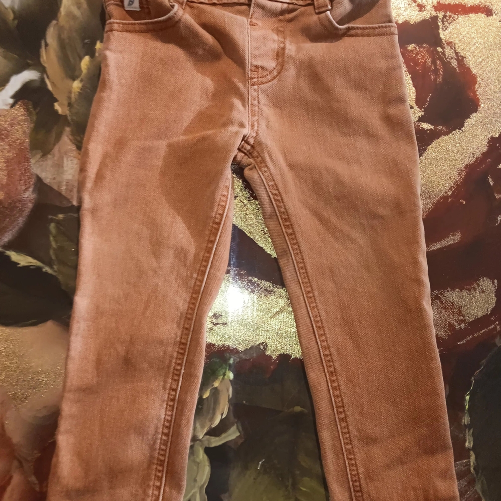 Kids Tan Jeans